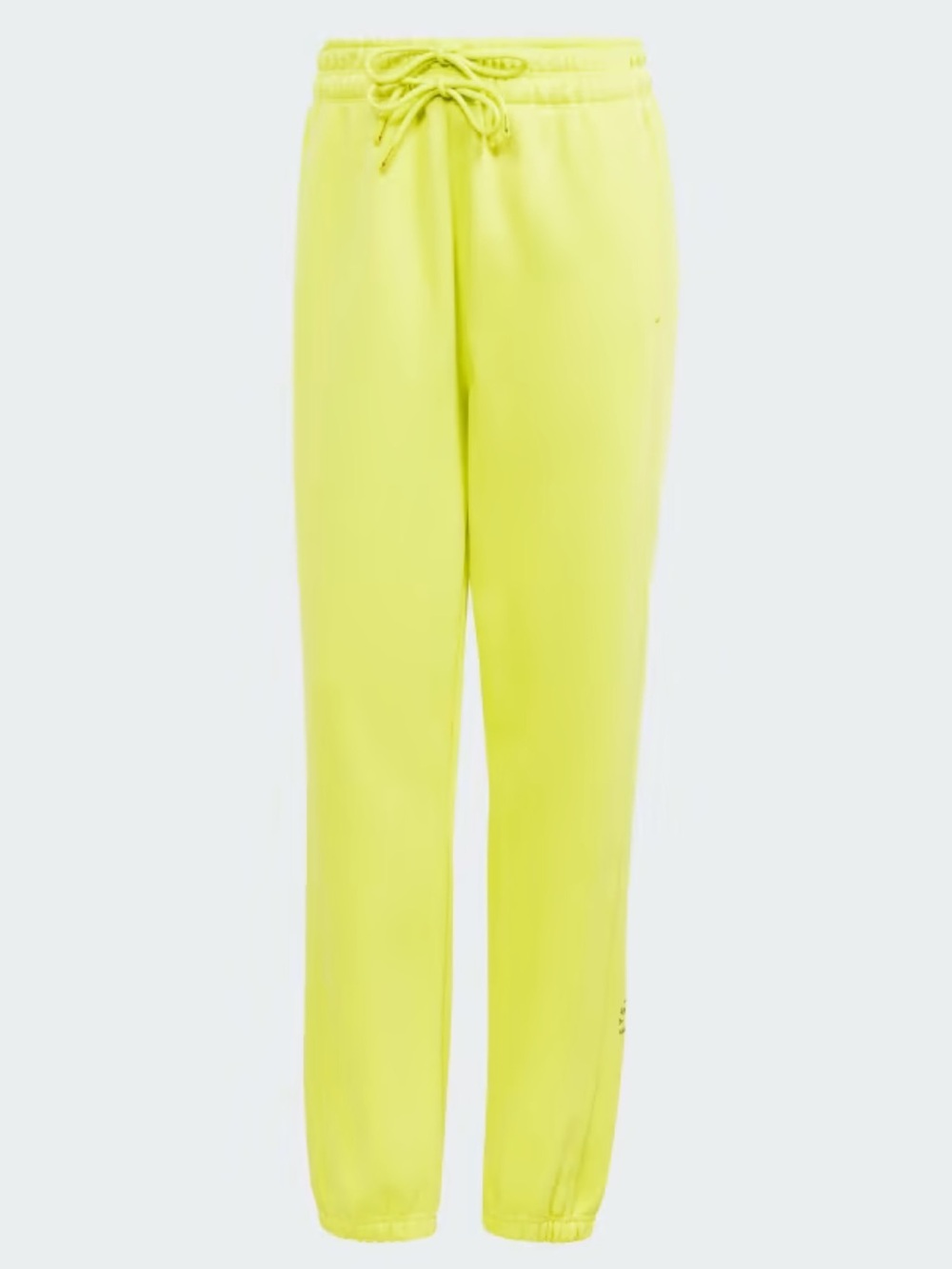 Adidas By Stella McCartney Women 2XS Lime Green Regular Sweat Pants Joggers NWT
